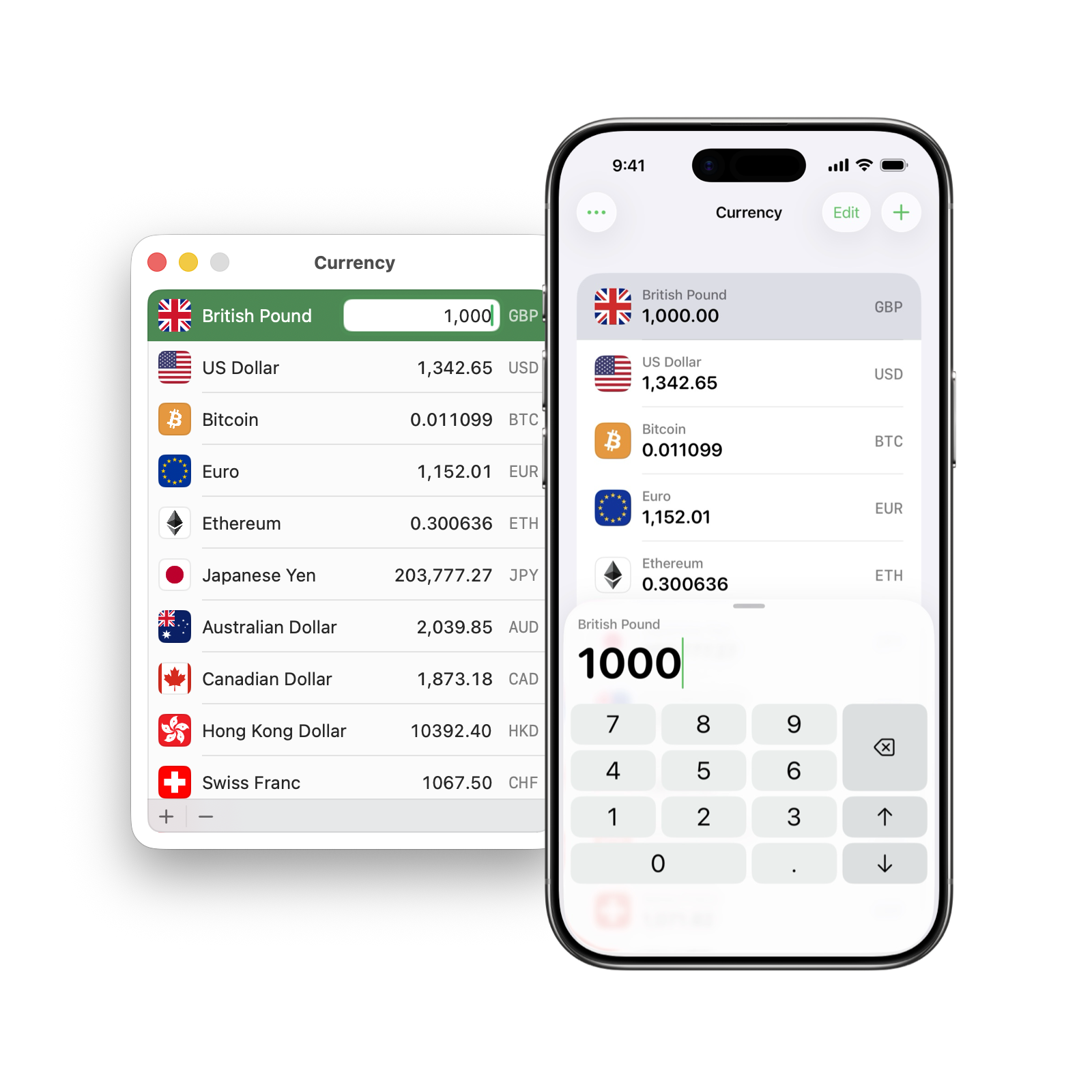 Currency App Preview